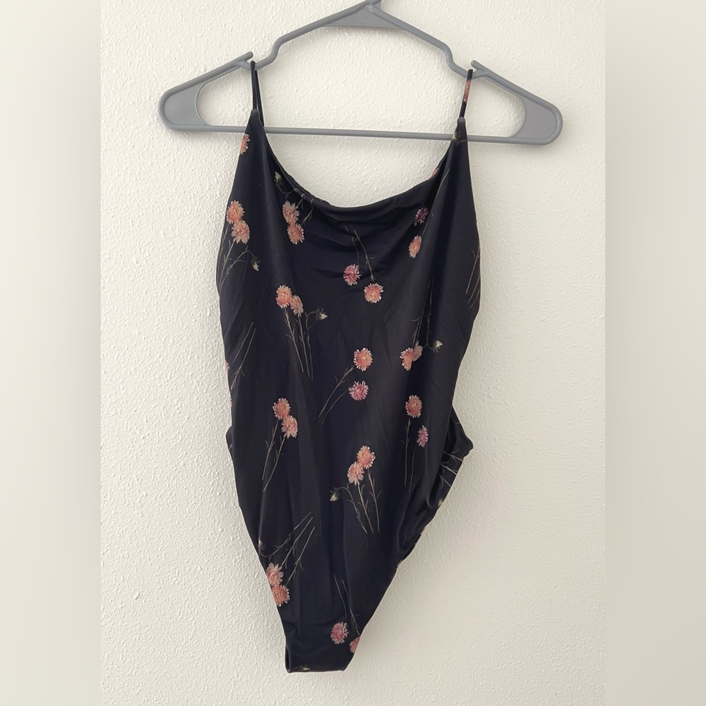 Madewell Floral One Piece Bathing Suit NWOT Medium